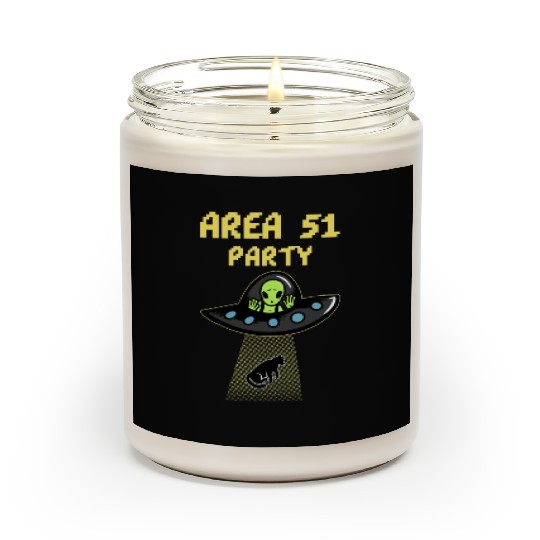 Area 51 Party - Alien Party Scented Candles
