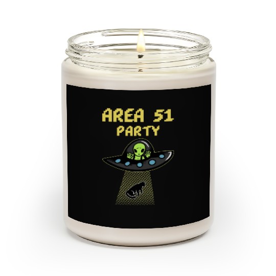 Area 51 Party - Alien Party Scented Candles