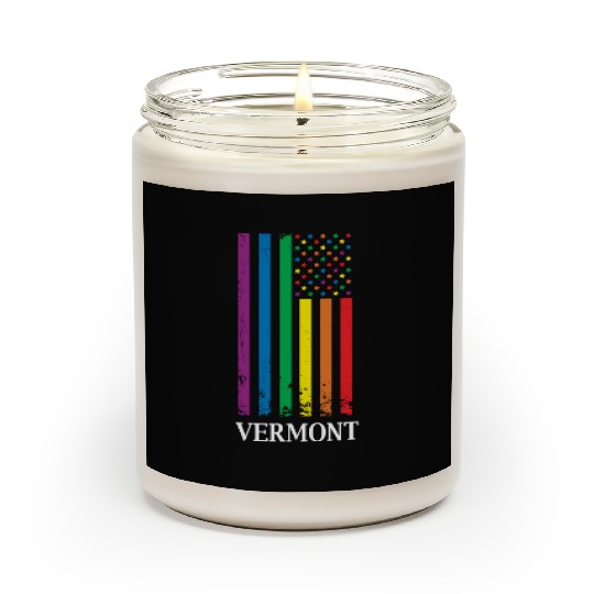 Vermont Pride Month Pride Flag LGBT Community LGBT Scented Candles