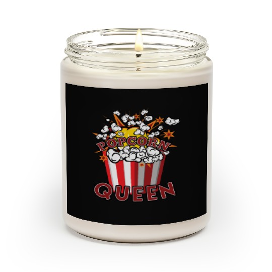 Movie Watching Cinema Popcorn Binge Watching Scented Candles