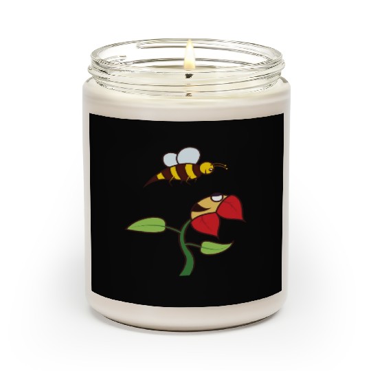 bee flower amazon Scented Candles