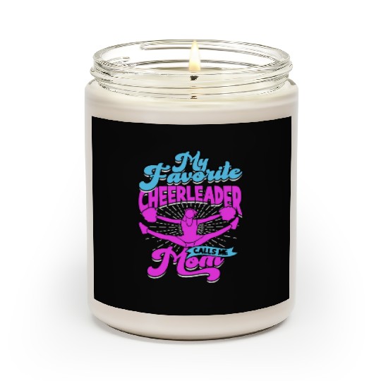 Cheerleader Flip Cheer Gymnast Cheerleading sport Scented Candles