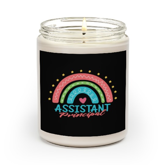 Assistant Principal Back School Teacher Principal Scented Candles