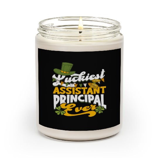 Assistant Principal Back School Teacher Principal Scented Candles