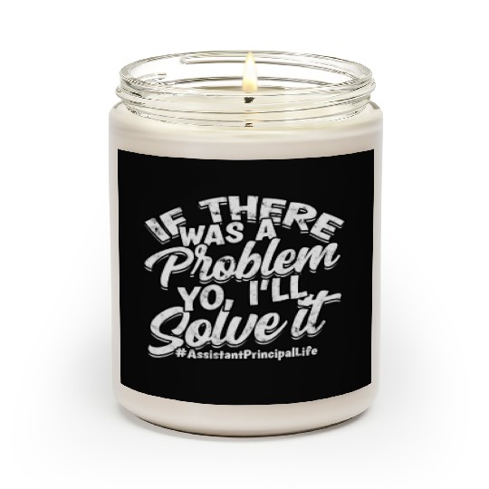 Assistant Principal Back School Teacher Principal Scented Candles