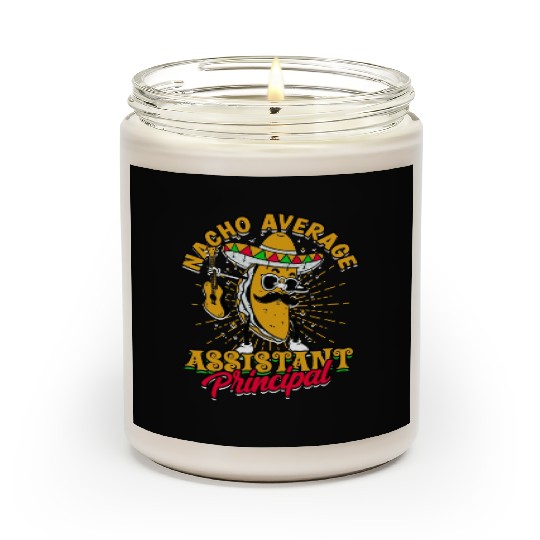 Assistant Principal Back School Teacher Principal Scented Candles