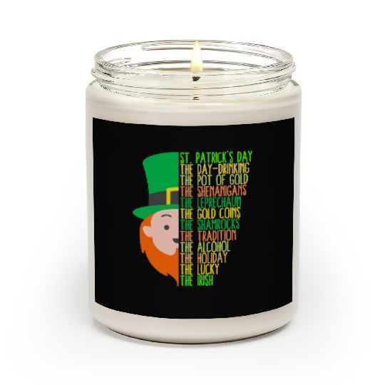 St Patrick's Day Drinking Shenanigans Irish Scented Candles
