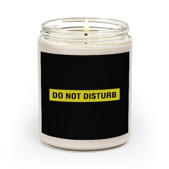 Do Not Disturb Scented Candles