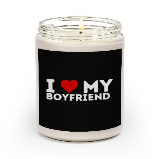 I Love My Boyfriend Scented Candles I Heart My Boyfriend Shi