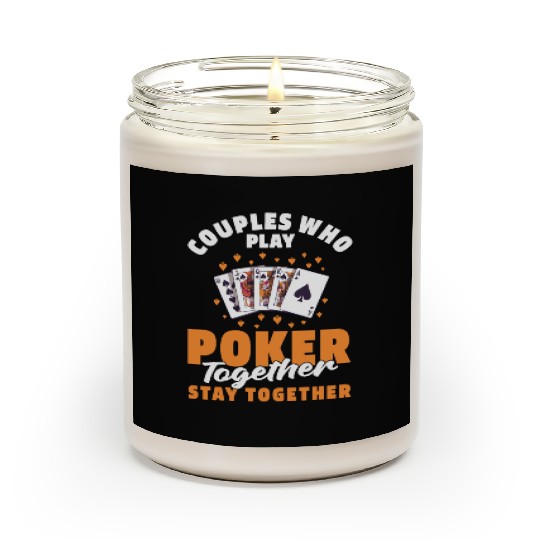 Poker Couple Scented Candles