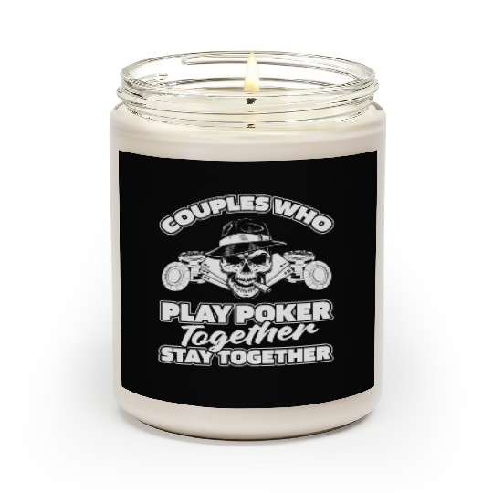 Poker Couple Scented Candles