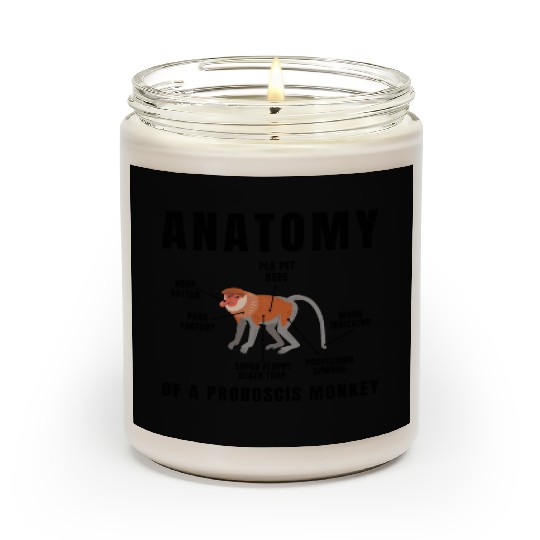 Anatomy Of A Proboscis Monkey Scented Candles