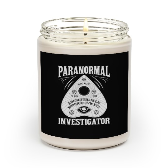 Ghost Hunting Paranormal Investigator Scented Candles
