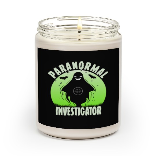 Ghost Hunting Paranormal Investigator Scented Candles