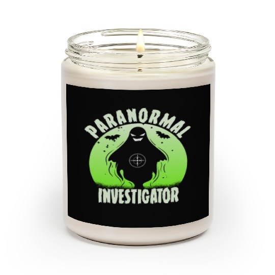 Ghost Hunting Paranormal Investigator Scented Candles