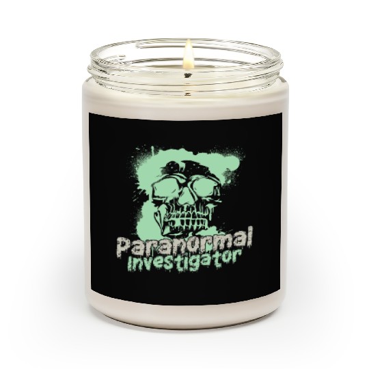 Ghost Hunting Paranormal Investigator Scented Candles