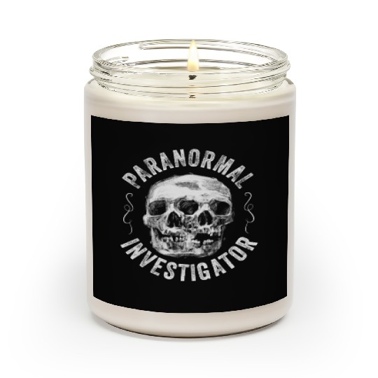 Ghost Hunting Paranormal Investigator Scented Candles