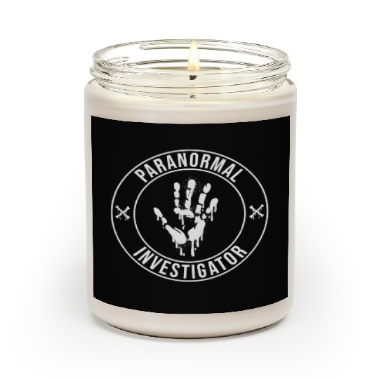 Ghost Hunting Paranormal Investigator Scented Candles