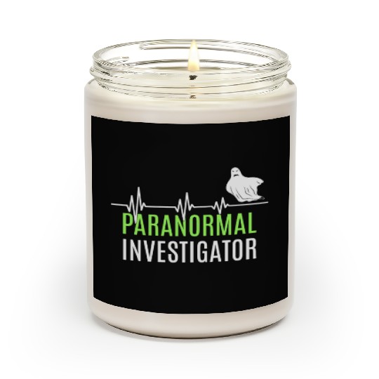 Ghost Hunting Paranormal Investigator Scented Candles