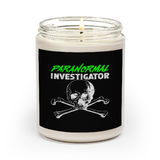 Ghost Hunting Paranormal Investigator Scented Candles