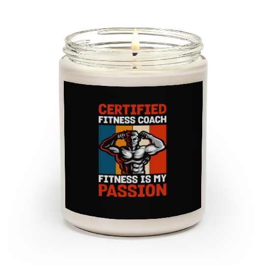 Gym Exercising Endurance Workout Scented Candles