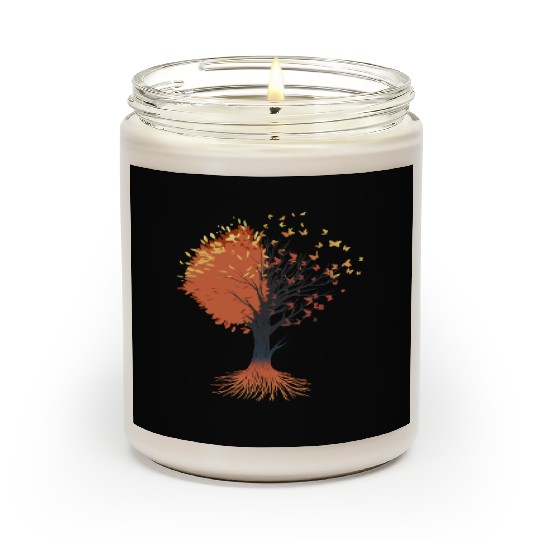 Butterfly Tree Beautiful Animal Butterflies Tree Scented Candles