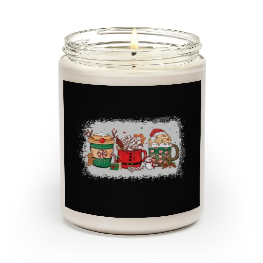 Christmas Hot Chocolate Cup Scented Candles