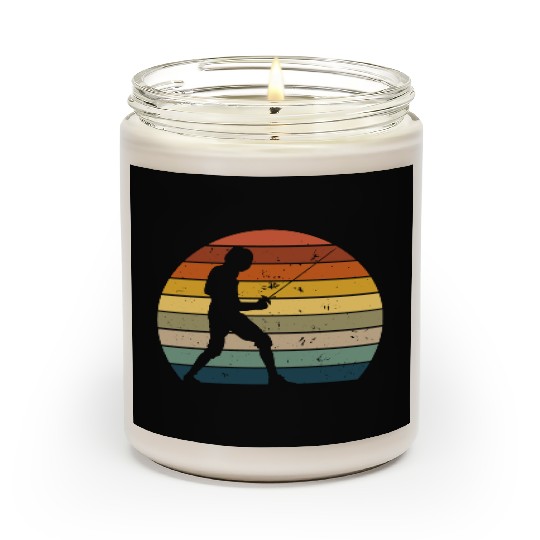 Retro fencing Scented Candles