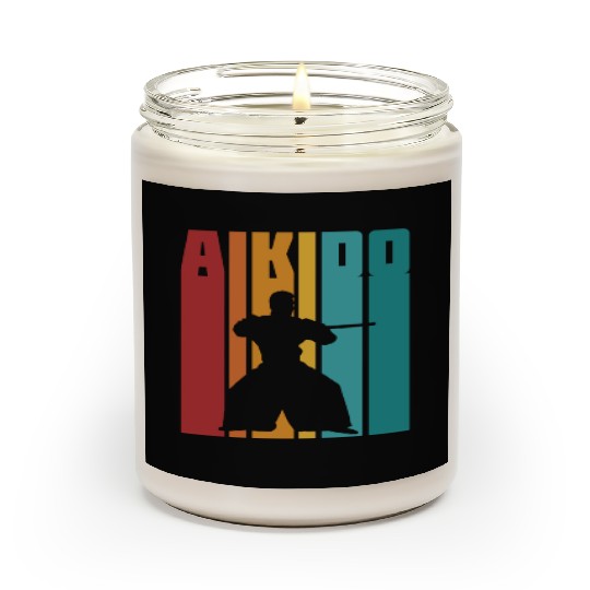Vintage Aikido Japan Taekwondo Karate Martial Arts Scented Candles