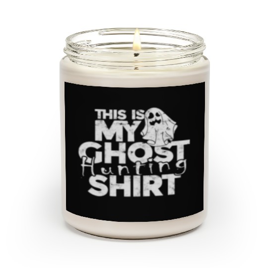 This is my ghost hunting Scented Candles - ghosts