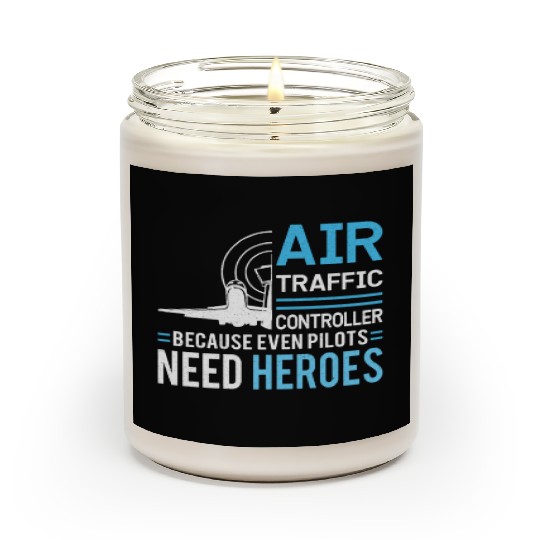 Air Traffic Controller Aircraft Flight Service Scented Candles