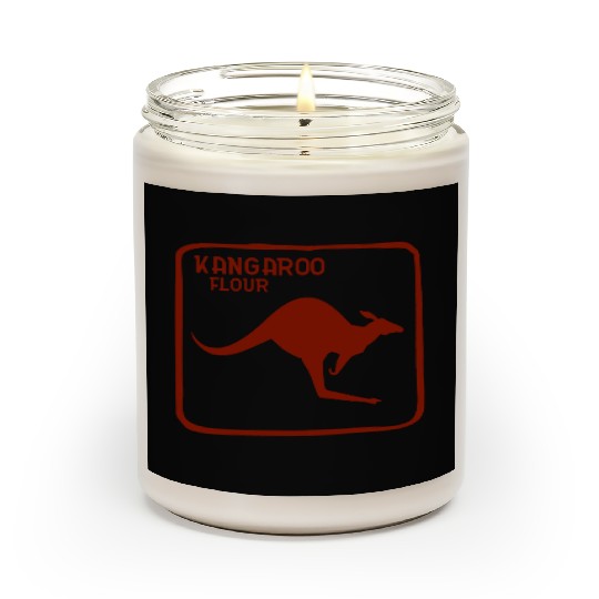 Kangaroo Dingo Flour Australia Australian Souvenir Scented Candles
