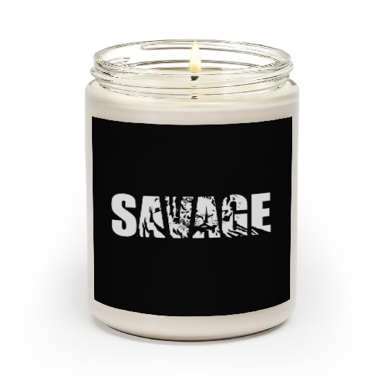 Savage Beast Animal Work Out Weight Lifting Gym Scented Candles