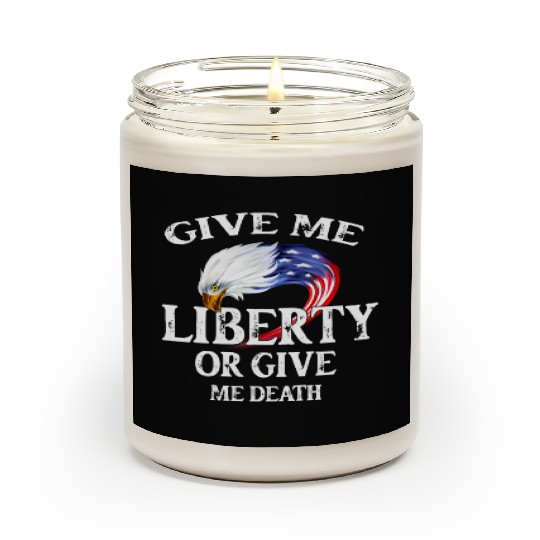 Vintage Give Me Liberty Or Give Me Death Scented Candles