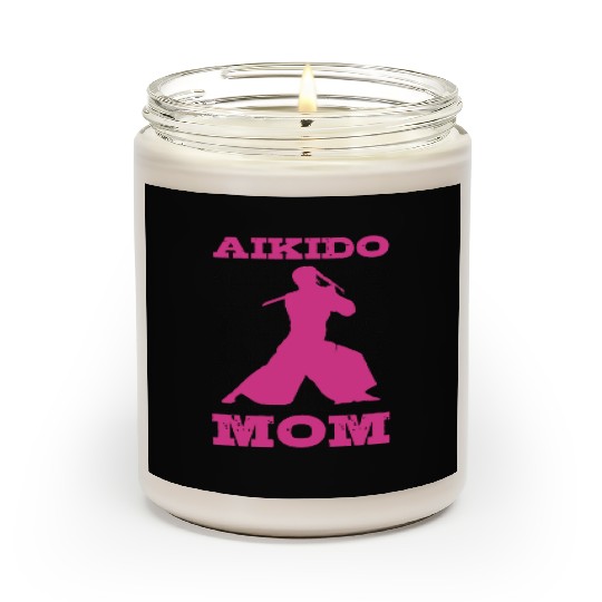 Aikido Mom Japan Taekwondo Karate Martial Arts Scented Candles