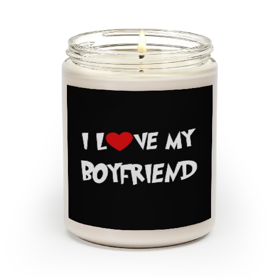 I LOVE MY BOYFRIEND Scented Candles