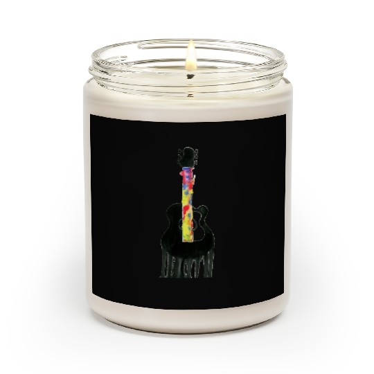 Guitar Flows Scented Candles