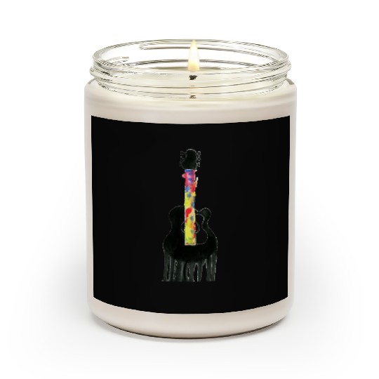 Guitar Flows Scented Candles