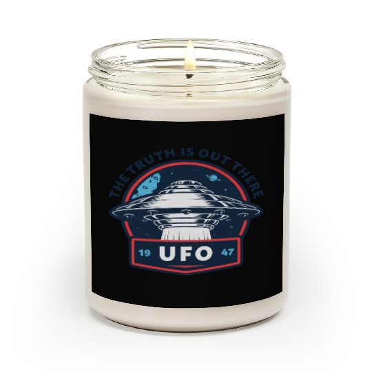 UFO 1947 The Truth Is Out There Scented Candles