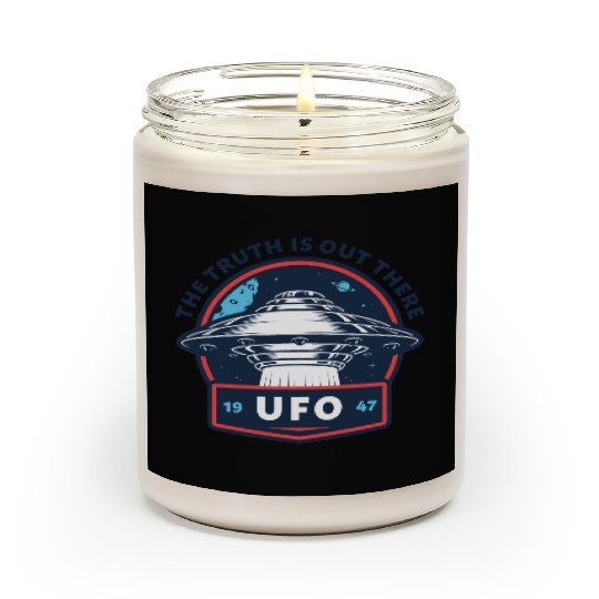 UFO 1947 The Truth Is Out There Scented Candles