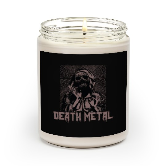Goth Rock Satan Unicorn Festivals Death Metal Scented Candles