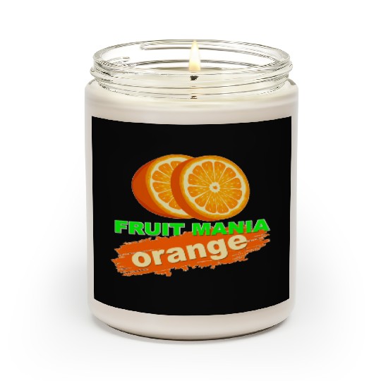 FRUIT MANIA ORANGE Scented Candles