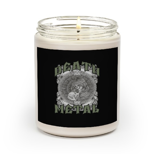 Goth Rock Satan Festivals Death Metal Scented Candles