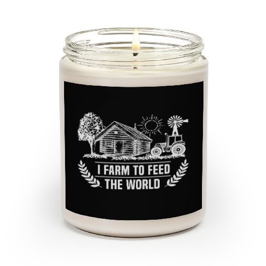 Farmer Farmer Tractor Tractor Farm Scented Candles
