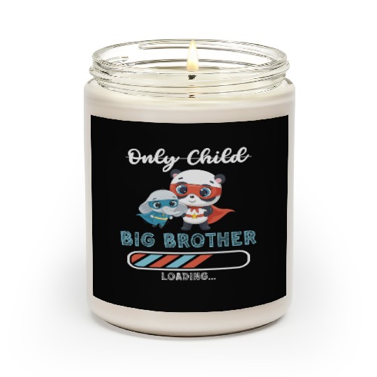 Big brother super hero panda elephant Scented Candles