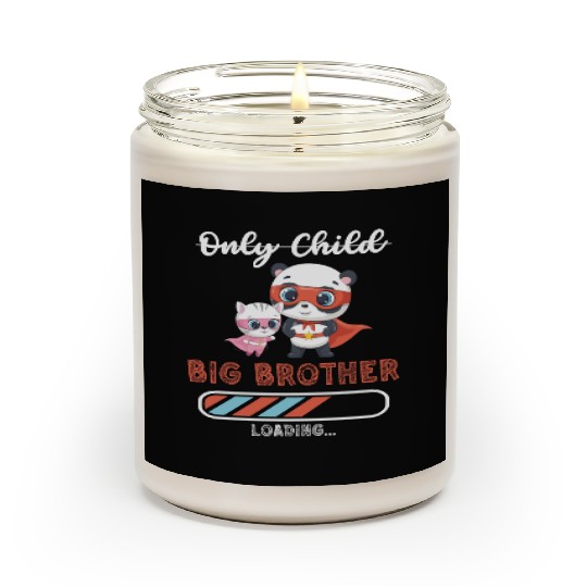 Big brother super hero panda cat Scented Candles