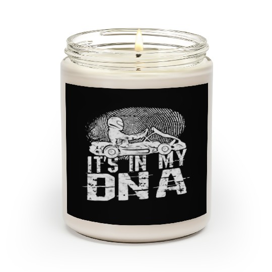 Go Kart Racer Pit Crew Car Racing Karting Scented Candles