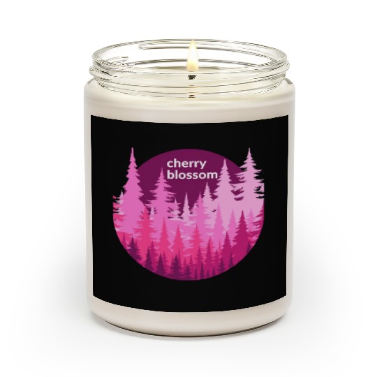 Cherry Blossom Forest Sun Scented Candles