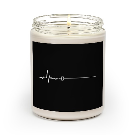 Epee Heartbeat Fencing Sport Gift Scented Candles