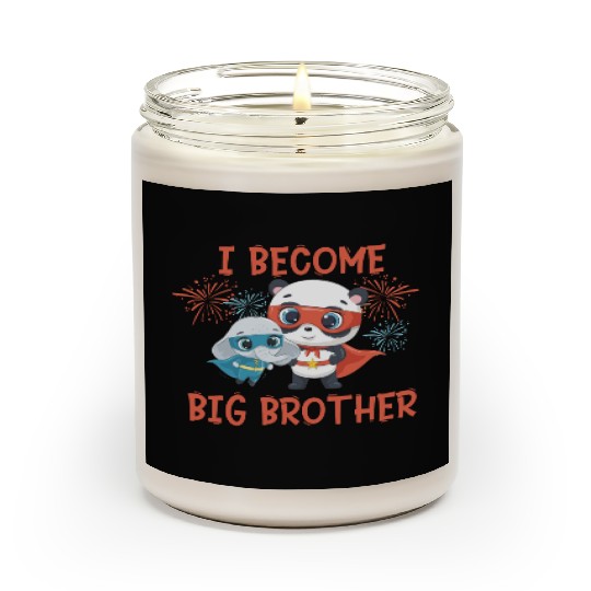 Big brother super hero panda elephant 2023 Scented Candles